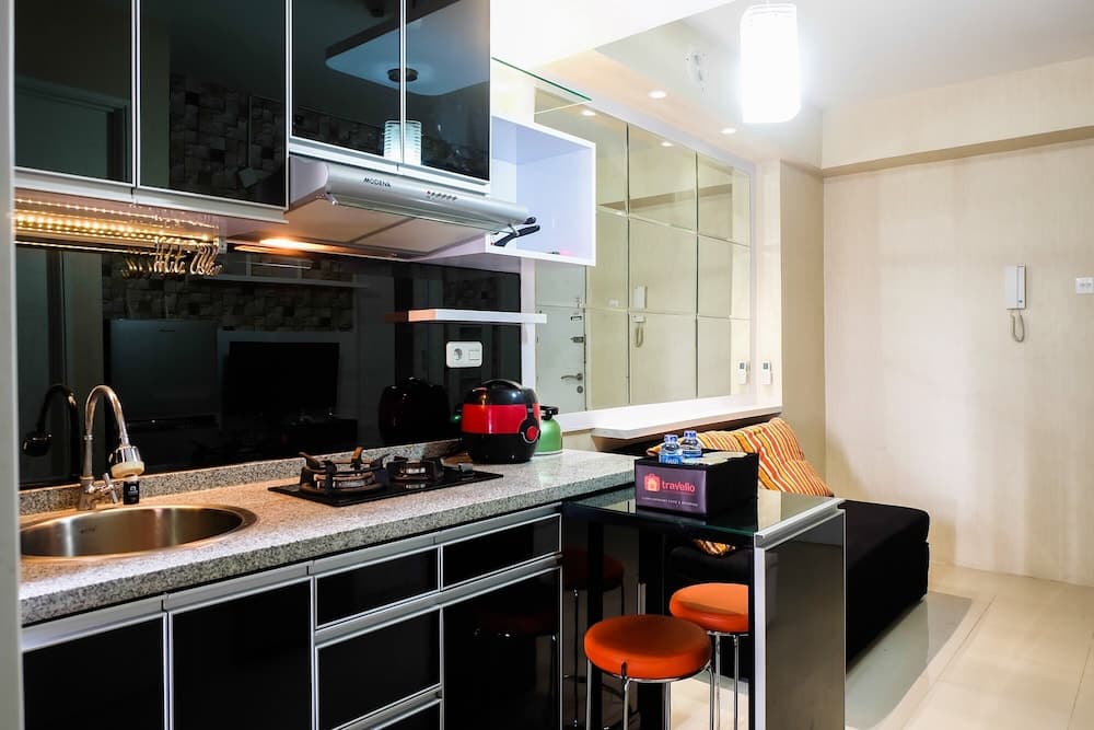 Modern 2BR with City View at Bassura Apartment