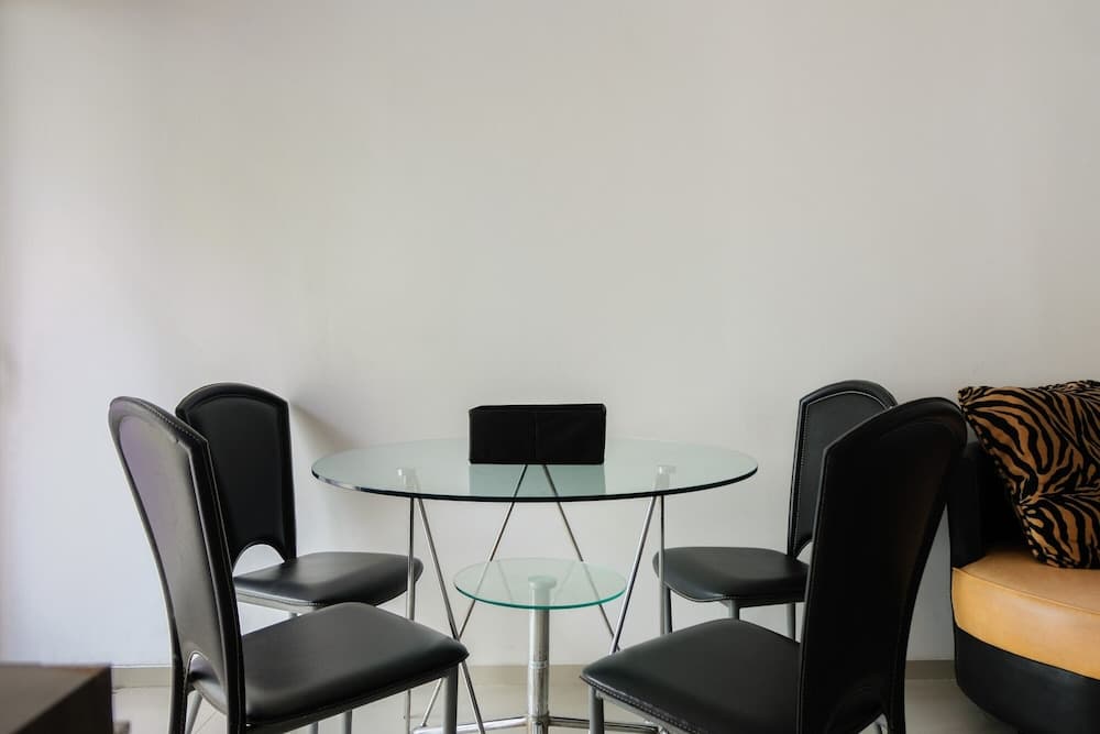 Comfy 2BR (No Kitchen) Apartment at Aeropolis Crystal Residence