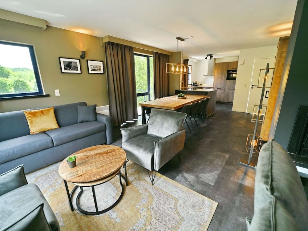 Modern Apartment in Belgium With Bubble Bath