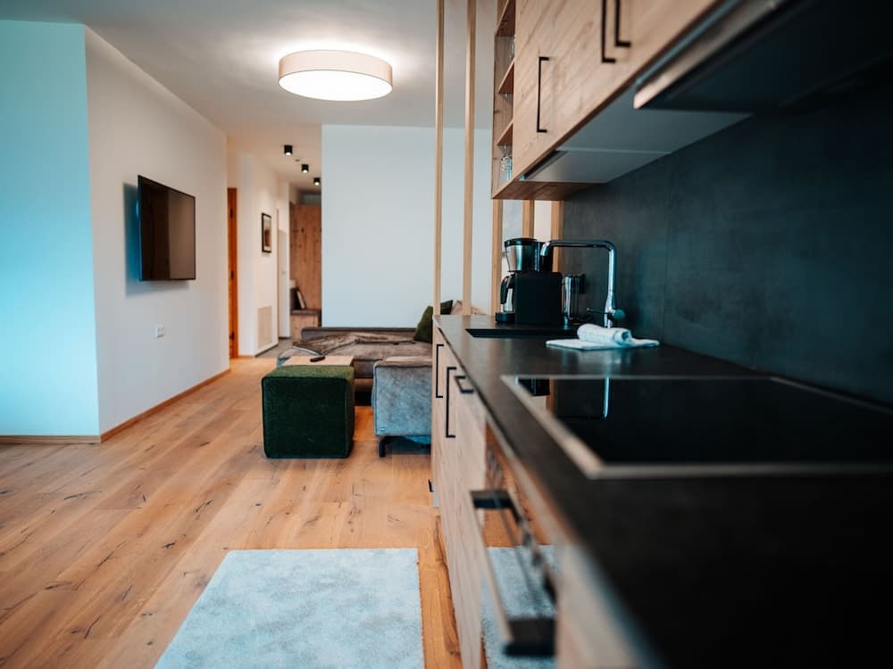 Large Apartment With Balcony & Terrace on Ski Slope