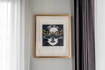 View Local Artwork in Chic Home in the Jewish Area