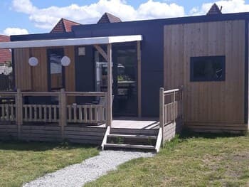 Modern Chalet With 2 Bedrooms, 2 Bathrooms and Wifi in Friesland