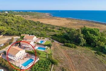 Maria Beach House Large Private Pool Walk to Beach Sea Views A C Wifi - 2176