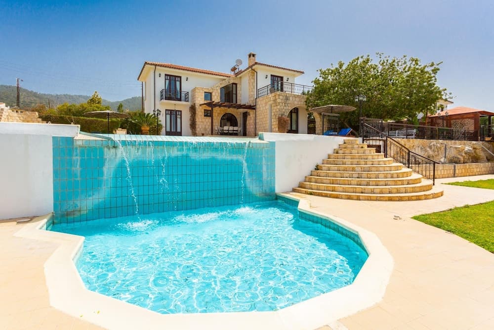 Villa Minoas Large Private Pool Walk to Beach Sea Views A C Wifi Eco-friendly - 2565
