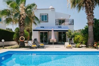 Villa Aphrodite Large Private Pool Walk to Beach A C Wifi - 3435