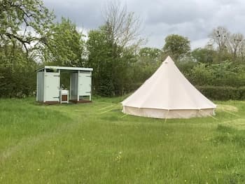 Glamping at The Homestead - Ensuite Bell Tent