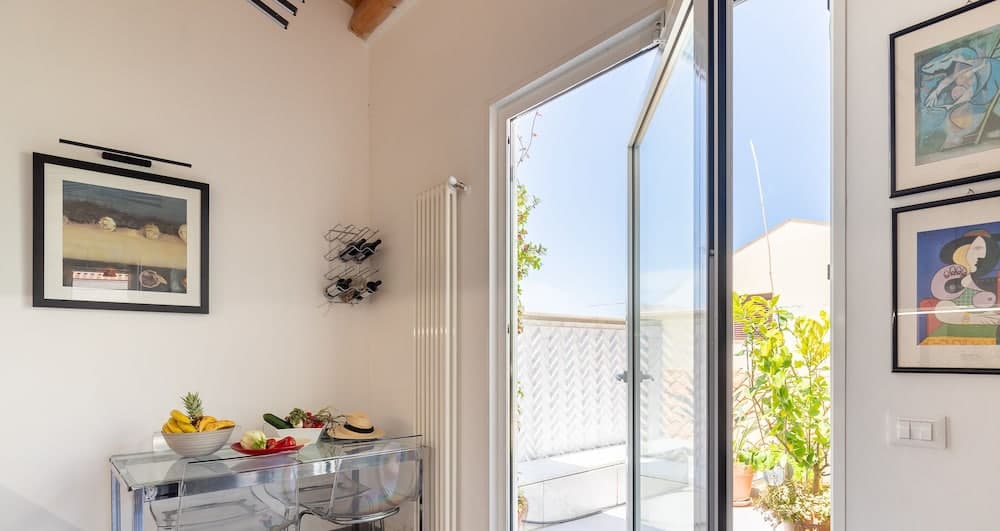 Tre terrazze in Piazza Magione