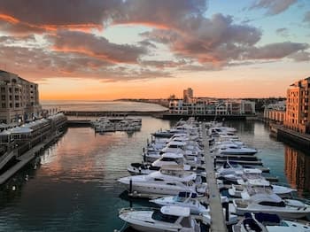 Watercolours on Marina