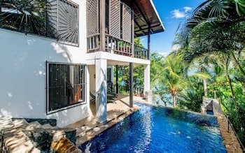 4BD Cliffside Home With Pool on Secluded Beach