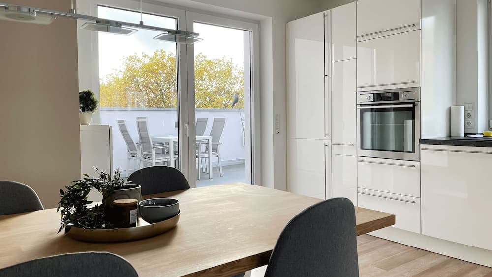 Modernes Apartment über den Dächern von Osnabrück