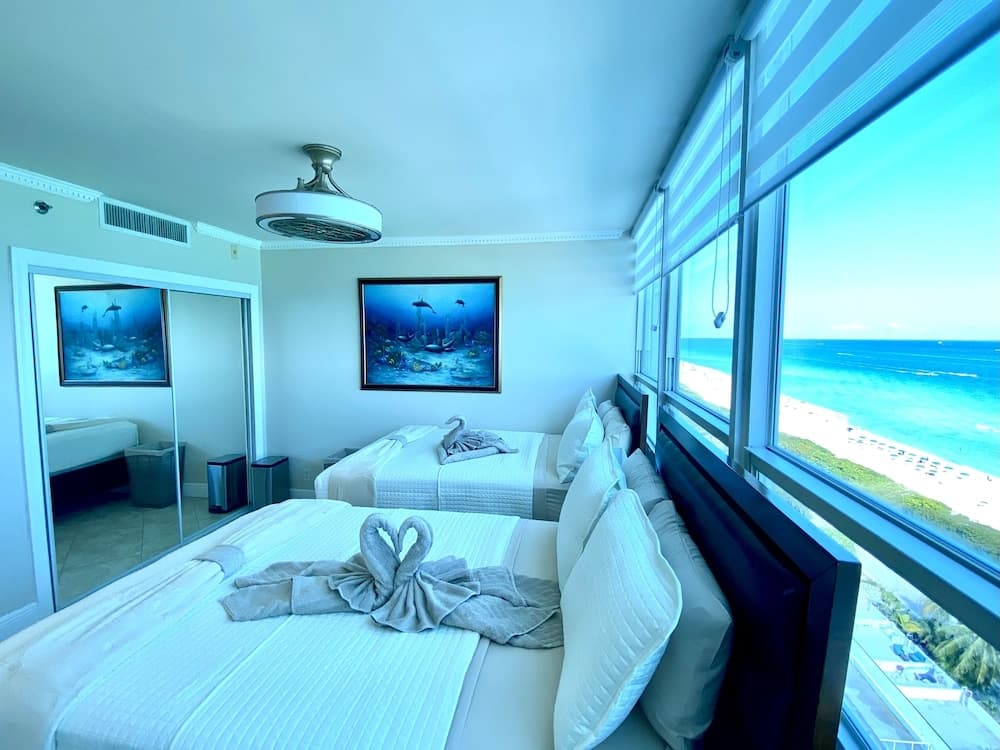 Direct ocean front condo Miami Beach