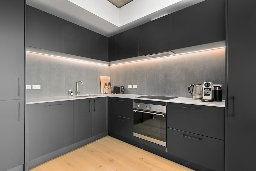 Modern industrial style apartment