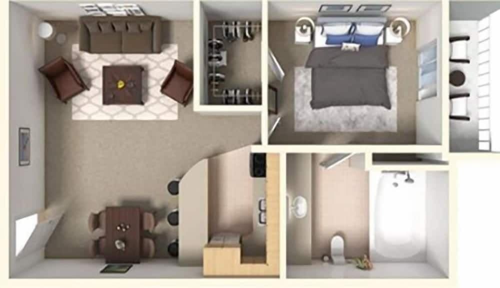 136 Fully Furnished, amenities galore! by RedAwning