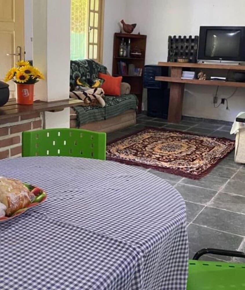 Sítio Grande Mãe com cachoeira e piscina