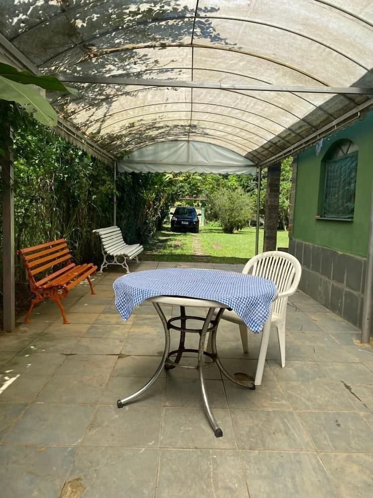 Sítio Grande Mãe com cachoeira e piscina