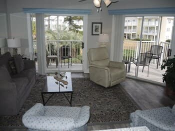 Brunswick Plantation Resort Villa 308 With Sleek Interior and Golf Course Onsite by Redawning