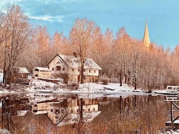 Cosy Tiny House Right on the Lake - wc Next Door