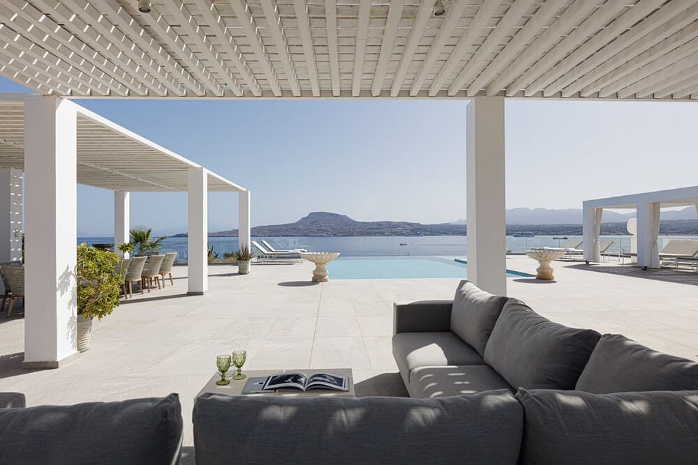 Luxurious Villa With Amazing 360 sea Views Infinity Pool 500m From the Beach