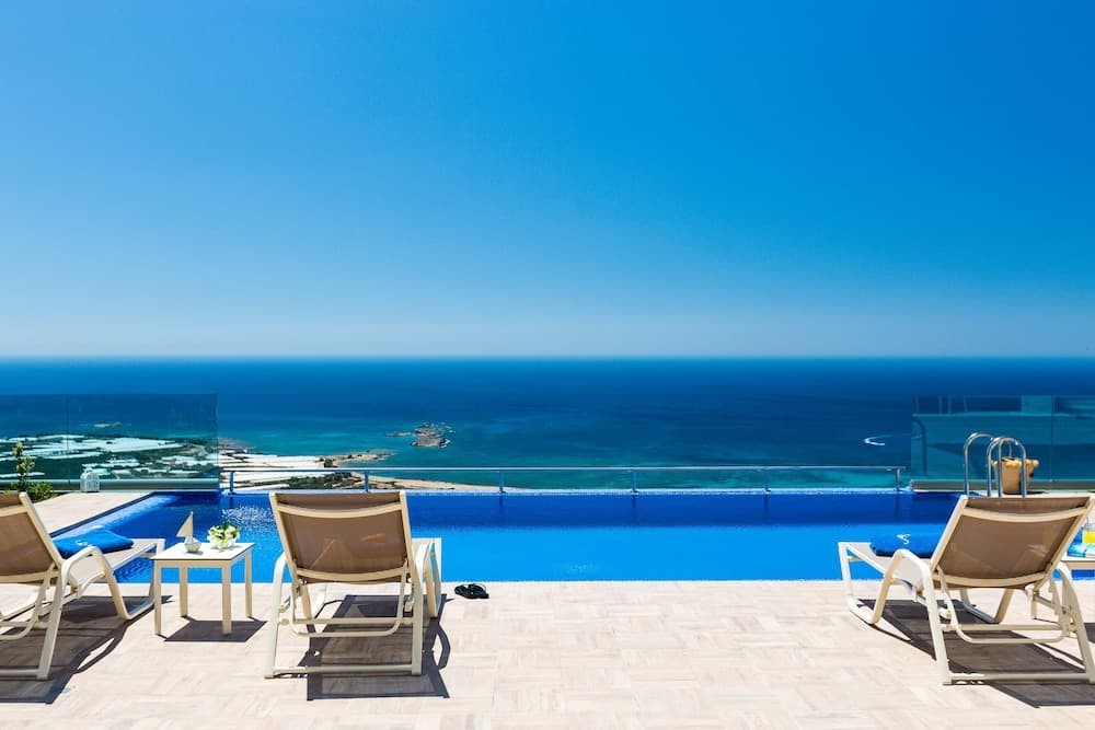 Stylish Peaceful Villa With Private Pool Close to Balos Beach