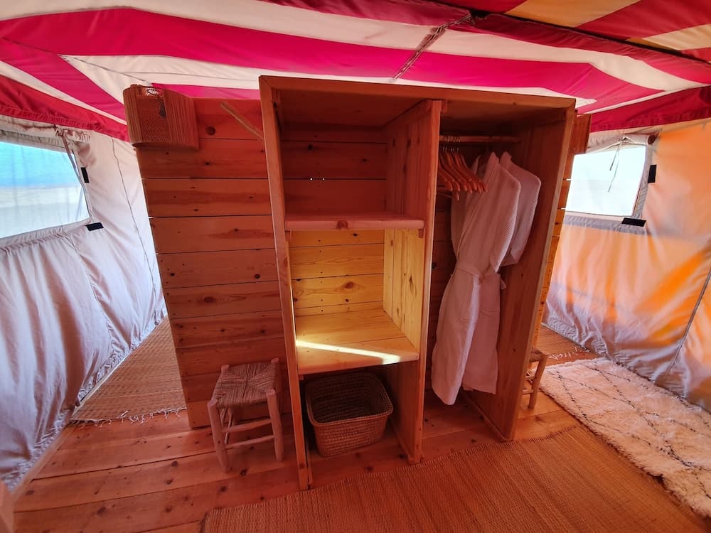 Stargazing Tent at Nkhila Lodge, Agafay Desert Camp