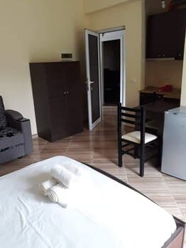 Double Room With Private Bathroom Kitchen Balcony