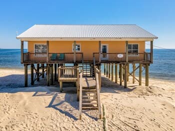 Sun Spot - True Gulf Front Private Home With Lovely Gulf Side Deck. 4 Bedroom Home by Redawning