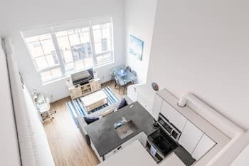 2BR 2 Storey Loft Free Parking Gym