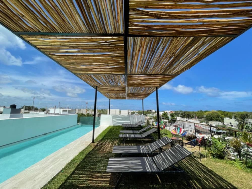 Jungle Lofts in Tulum Centre Rooftop Patio Pool M2