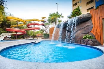 Águas Termais Naturais Piscinas Quentes 24h Sauna Free Golden Dolphin Grand Hotel