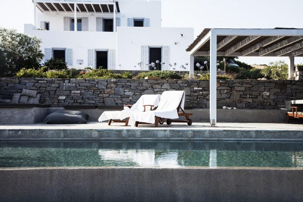 Seafront Villa Paros 3 Bedroom Luxury Villa With Pool