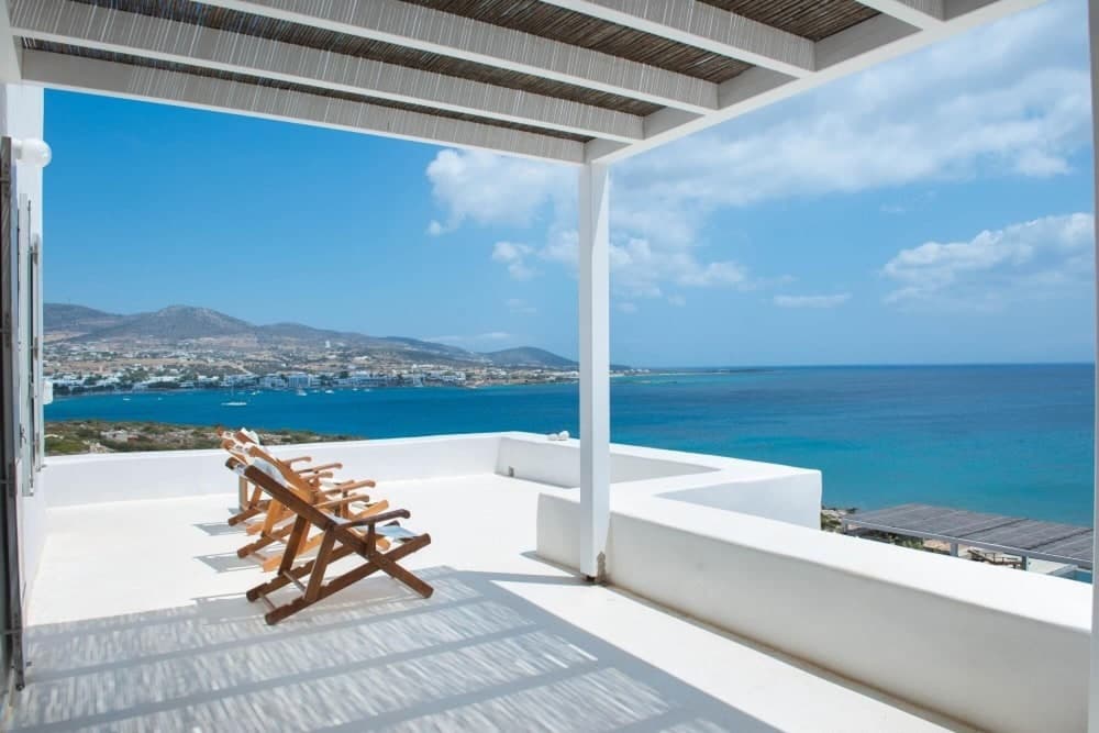 Seafront Villa Paros 3 Bedroom Luxury Villa With Pool