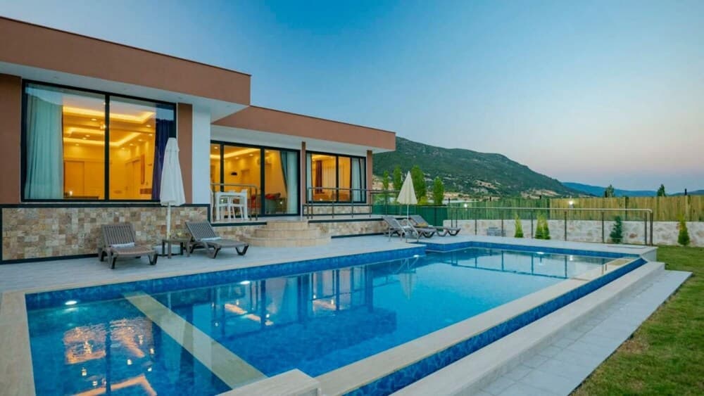 Outstanding Villa With Private Pool and Jacuzzi in Kas Antalya