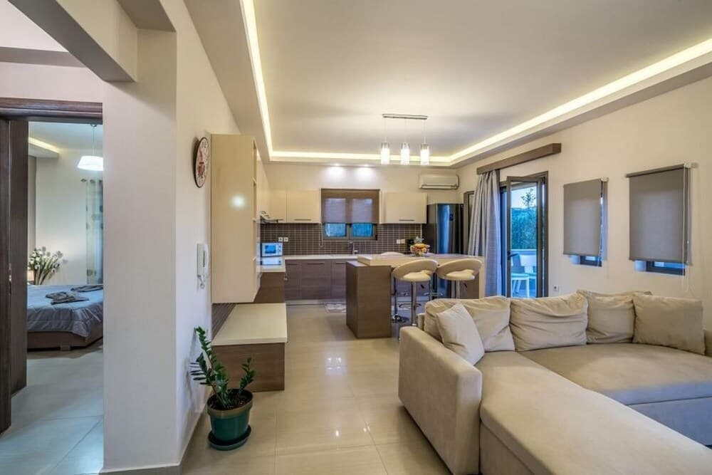 Vatia Villas Two Bedroom Villa- Side Seaview