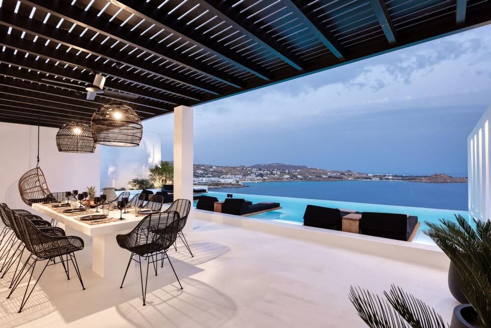 Luxury Key Mykonos 5 Bed Villa Black Royal II Psarou