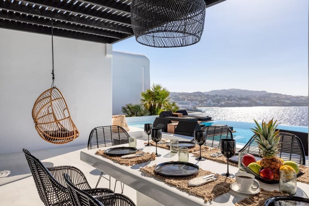 Luxury Key Mykonos 5 Bed Villa Black Royal II Psarou