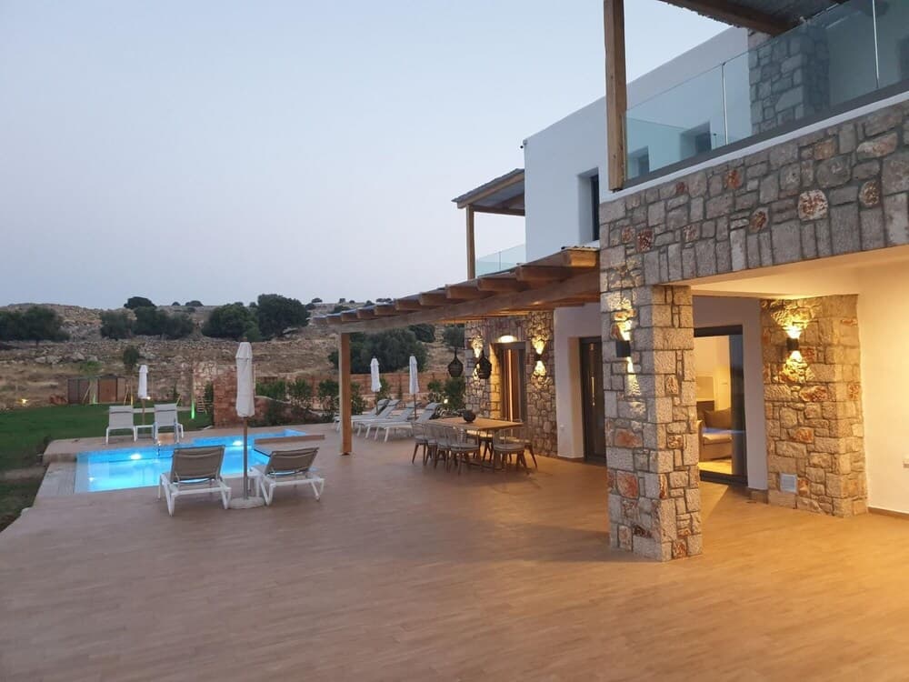 Blue Dream Luxury Villas Deluxe 3bedroom Villa With Private Pool- Villa Alkyoni