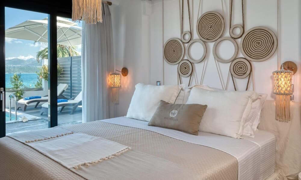 White Rock Villas Lefkada Prestige Villa With Private Pool