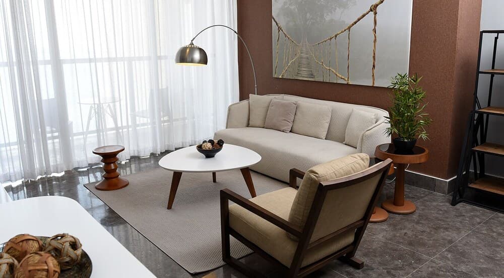 Apto. 43K Vista parcial al mar