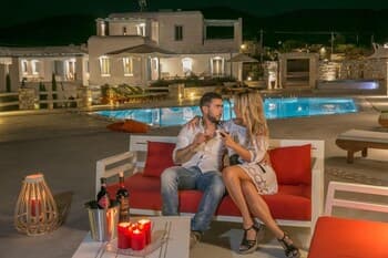 Blue Mare Villas Paros Villa Ammos 3-bedroom Villa With Garden View