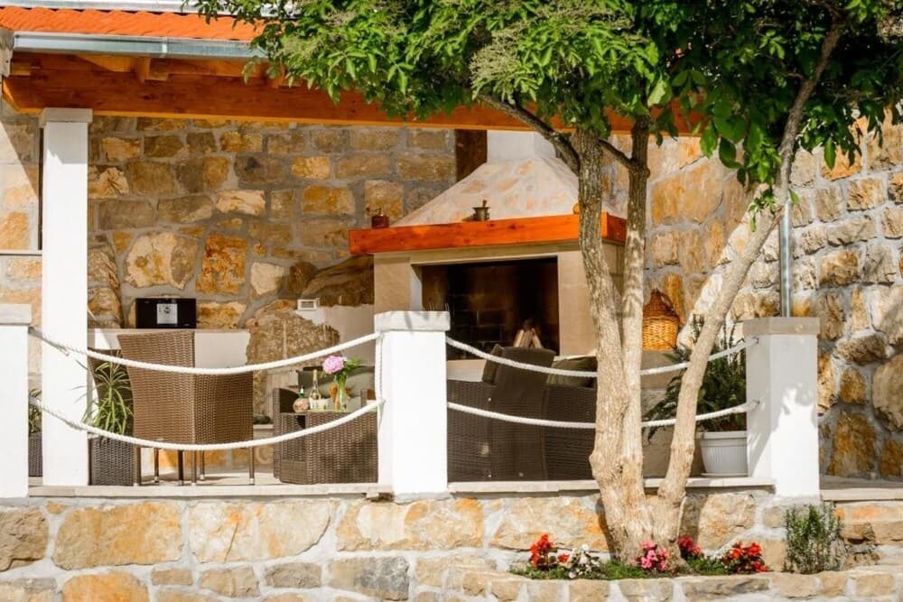 Villa Stone House Kuna - Three-bedroom Villa With Private Pool ID Direct Booker 954