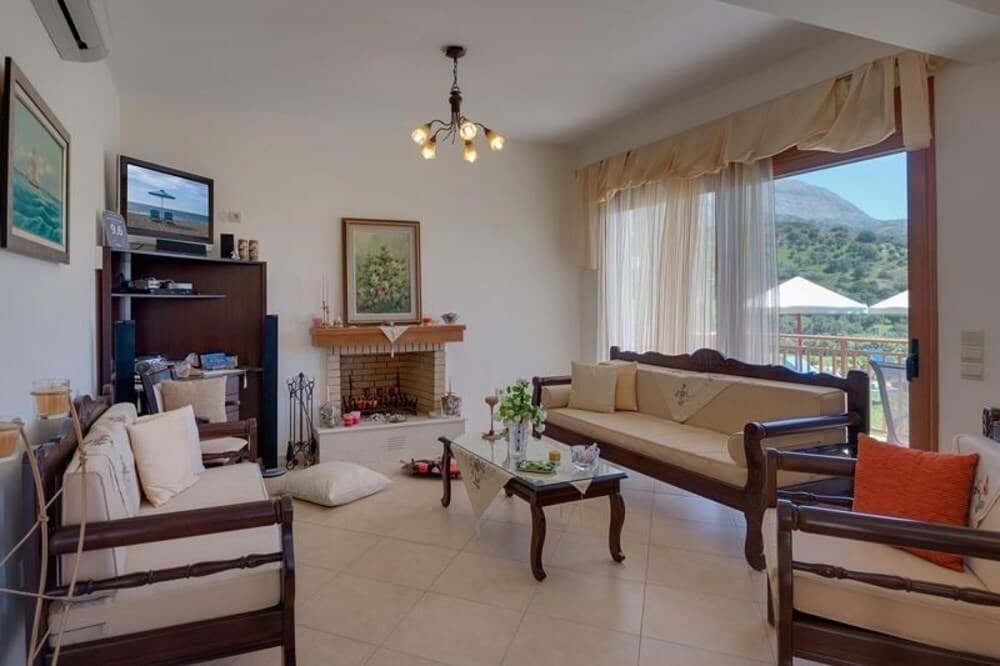 Triopetra Luxury Villas Fournou Lago Superior Villa With Private Pool Stefania