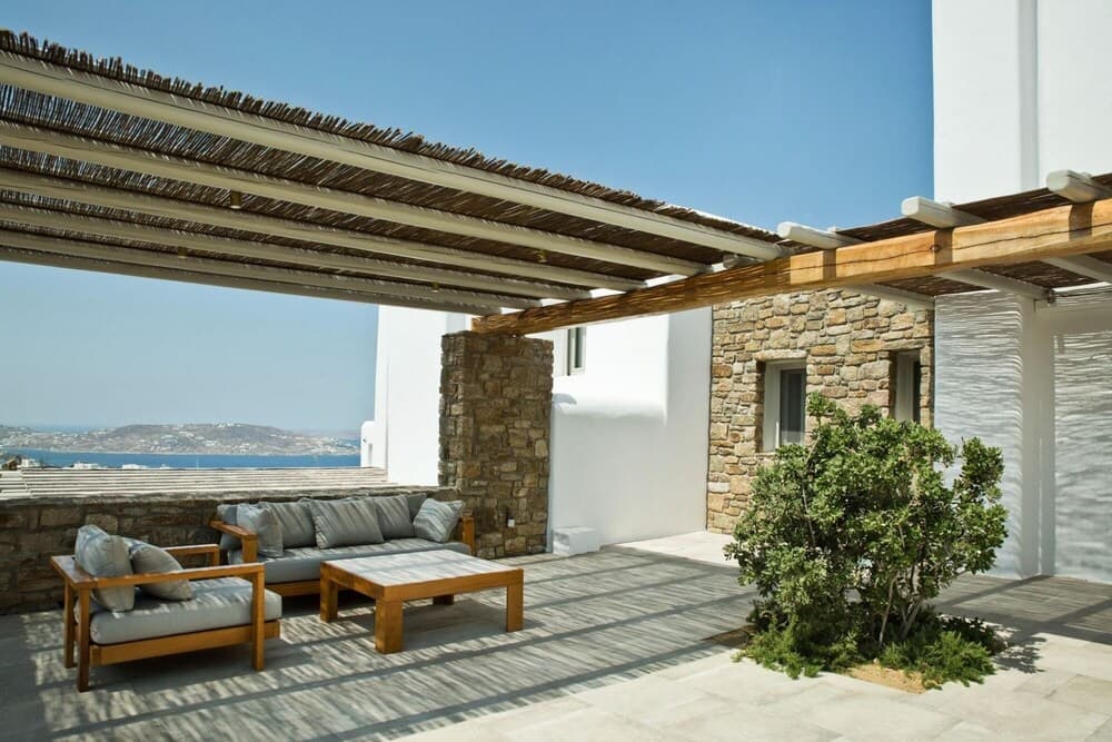 Luxury Key Mykonos 5 Bed Villa White Satin Agia Sofia