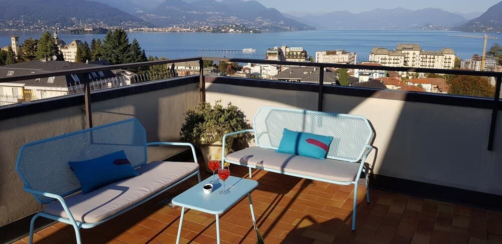 Terrace Lake View in Stresa