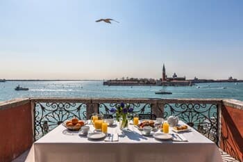 Ca del Santo Terrace and Canal View