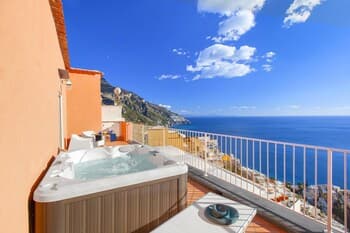 Casa Bluedream With Sea View Terrace and Jacuzzi in Positano