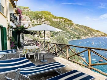Casa Livia With Terrace and Sea View in Positano Center