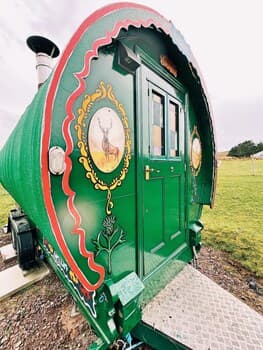 Delightful and Unique Gypsy Caravan in Breakish