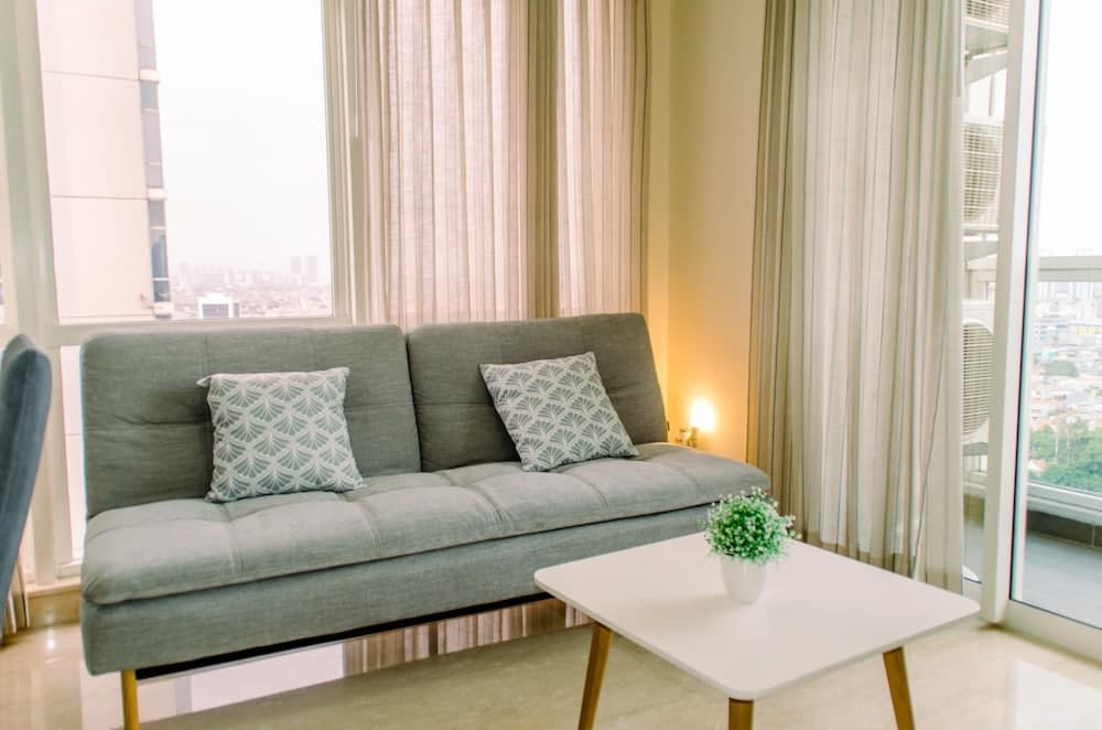 Elegant And Restful 2Br At Menteng Park Apartment