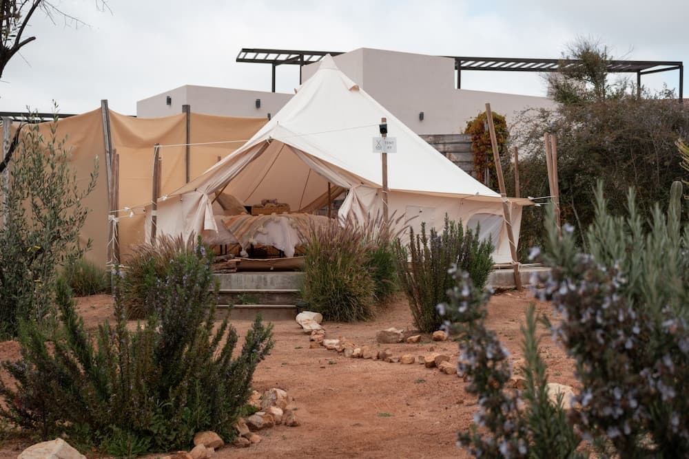 Glamping Valle de Guadalupe with private bathroom by Yuma Resort