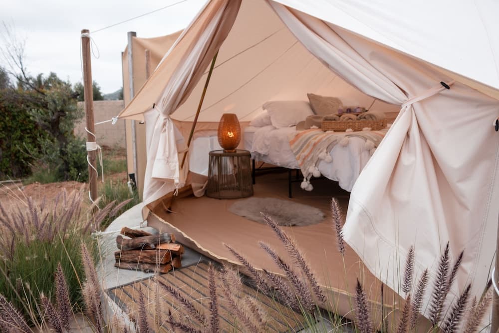 Glamping Valle de Guadalupe with private bathroom by Yuma Resort